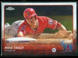 Mike Trout 2015 Topps Chrome ANGELS #51 - Picture 1 of 2