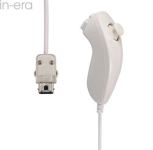 NEW NUNCHUCK NUNCHUK CONTROLLER REMOTE FOR NINTENDO Wii & WII U US - Image 1 of 4