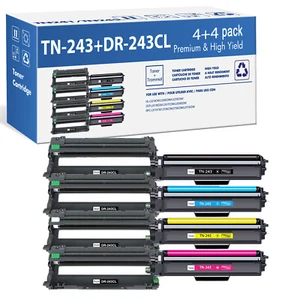 XL Toner/Trommel TN-243CMYK DR-243CL Kompatibel Brother HL-L3230CDW MFC-L3750CDW - Bild 1 von 13