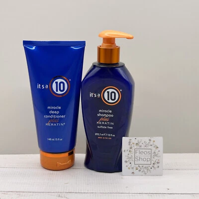 It's A 10 Miracle Plus Keratin Shampoo & Conditioner  Set - Authentic & New - Image 1 of 4