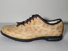 FootJoy Tailored Collection Faux Leopard Print Womens Spikeless Golf Shoes Sz 7M