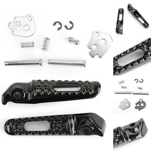 Arrière Repose Pieds Cale Cied Pour Honda CB1000R CBR 600 1000RR VTR1000S Noir - Photo 1/6
