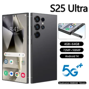 Fabrik entsperrt S25 Ultra 5G Smartphone 7,3" Android Handys 4GB+64GB - Bild 1 von 29
