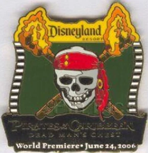 Pin Disney 47956 DLR Miembro del Elenco Piratas del Caribe Estreno Mundial 2006 LE - Imagen 1 de 8