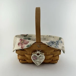 Longaberger Basket Horizon Of Hope 1999 Liner Protector Benefits Charity READ - Picture 1 of 17