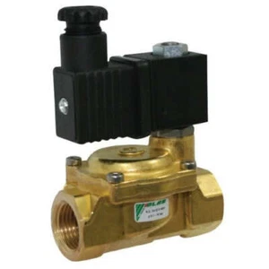 Brass Solenoid Valve - Normally CLOSED - NBR Diaphragm - Picture 1 of 9