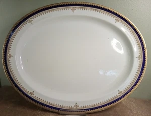 Antique, c1900, Booths 'Or Repousse' Pattern, Serving Platter, Plate 42 X 33cm - Picture 1 of 12