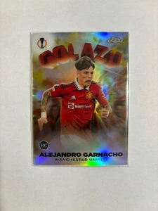 2022-23 Topps Chrome UEFA Alejandro Garnacho Golazo Rookie RC #G-17 - Picture 1 of 2
