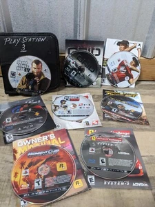 Play Station 3 Game Bundle Lot 8 Games Includes Grid PGA Tour Grand Theft PS3. - Picture 1 of 10