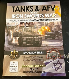 Tanks & AFV in the Iron Swords War in Gaza Desert Eagle #37 Special #1 NEW - Picture 1 of 10