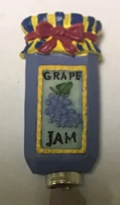 Traubenmarmelade Neuheit Vorspeise Messer Vintage Souvenir Sammlerstück - Bild 1 von 3
