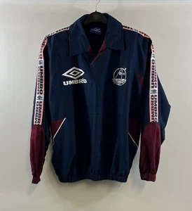 Aberdeen Player Issue Football Drill Jacket 1996/97 Adults Small Umbro G676 - Picture 1 of 4