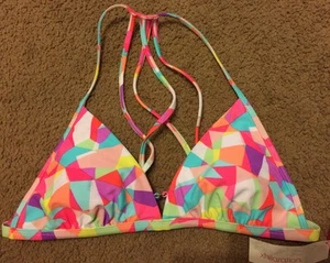NEW Xhilaration Junior Girls Large Bikini Swimsuit Top Only - Picture 1 of 4