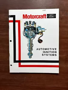 Manual de sistemas de encendido automotriz para Ford Motorcraft; forma FP7545; como nuevo - Imagen 1 de 9
