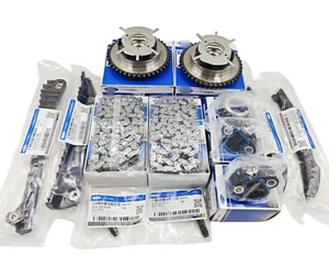 NEW TIMING CHAIN KIT For FORD F-250-550 5.4L V8 24V 2000-2010 US 13 PIECES OEM  - Picture 1 of 7