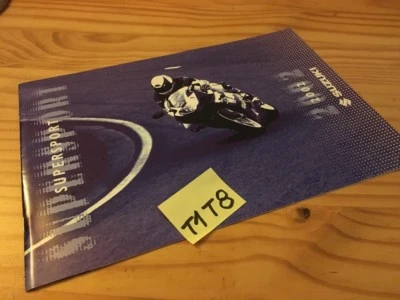 Suzuki Supersport 2002 Gsxr 1100 750 600 Tlr 1000 Catálogo Moto Folleto Pub - Imagen 1 de 4