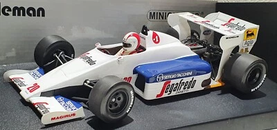 1/18 Minichamps F1 TOLEMAN HART TG184 CECCOTO GP FRANCE 1984 diecast car model - Image 1 of 4