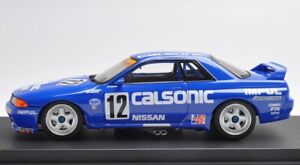 HPI 1/43 Calsonic Nissan GTR R32 1990 Skyline #12 K.Hoshino/T.Suzuki Model Car