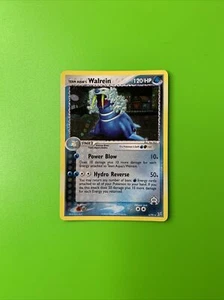 Carta Pokémon Team Aqua’s Walrein 6/95 EX Team Magma Vs Team Aqua Holo LP+ - Foto 1 di 7
