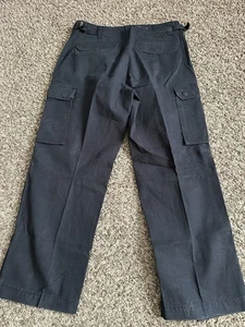 Polo Jeans Co Ralph Lauren Militar Excedente Carga Negro Pantalones Para Hombre Talla 36x30 - Imagen 1 de 6