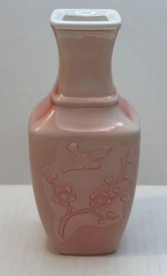 Jarrón AVON Spring Dynasty rosa perfumado 1982 Foto 1 de 4