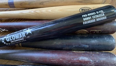 Juego MLB Usado Bate Glomar Enterprises Bate BOBBY ESTALELLA 8 años MBL Carrera Foto 1 de 4