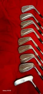 Wilson Billy Casper Super Power Golf Irons Regular Steel Shafts 2 Thru Putter - Picture 1 of 8