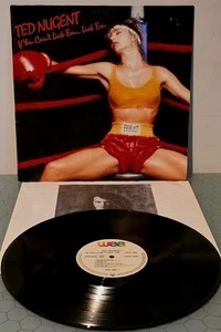 TED NUGENT If You Can't Lick 'Em...Lick 'Em ORIG GER PRESS Vinyl LP & Inner ~EX! - Picture 1 of 5