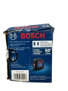 Bosch Self-Leveling Cross-Line Laser GLL50-20 - Picture 1 of 8