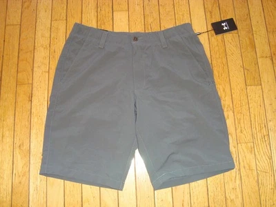 UNDER ARMOUR HEATGEAR LOOSE GOLF GRAY SHORTS MEN'S SIZE 36 BNWT@$64.99 - Image 1 of 4