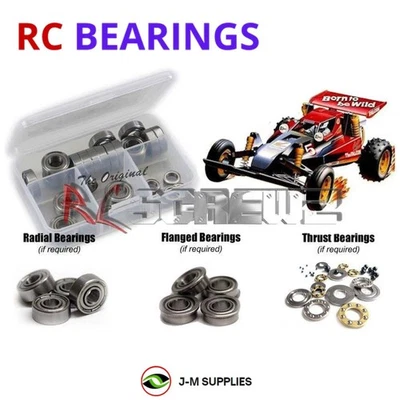 RCScrewZ Metal Shielded Bearings tam157b for Tamiya Falcon 1/10 (#58056) | SET - Image 1 of 4