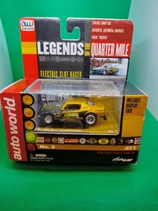 2015 Autoworld HO Slot Car Legends Funny Car anni 70 CHEVY CAMARO JEGS 4 marce - Foto 1 di 5
