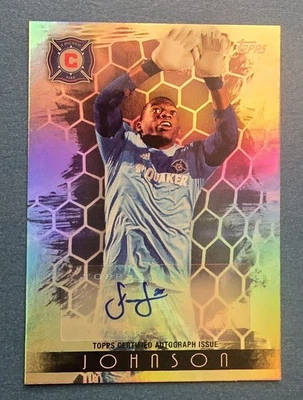 SEAN JOHNSON 2013 Topps MLS Maestros Autographs #MA-SJ - Image 1 of 4