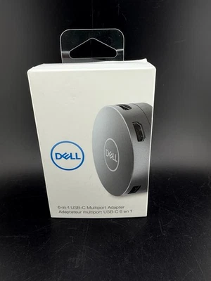 Dell DA305 6-in-1 USB-C Multiport Adapter Docking Station Grey - Image 1 of 4