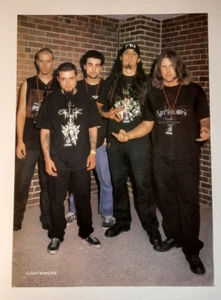 GOATWHORE ~ Vintage Anfang 2000er Bild USA Black Metal ~ Magazinseite PINUP - Bild 1 von 1