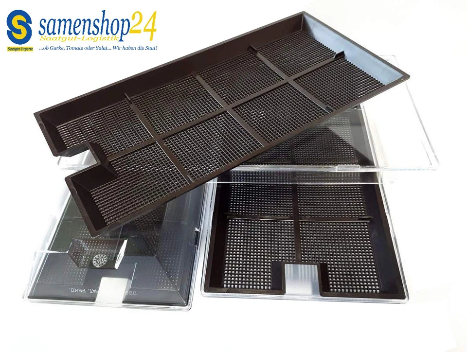 Germination bowls (10x20x3cm) 3 pieces sprouts cultivation bowls plant cultivation - Image 1 of 1