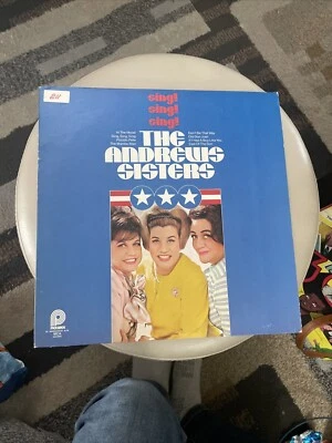 THE ANDREW SISTERS Sing! Sing! Sing! Vinyl LP 1974 Pickwick  Read Descript - Image 1 of 4