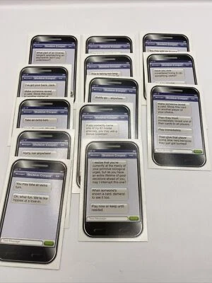 Clue The Big Bang Theory 2013 Replacement Pieces 13 Sheldon Cards - Image 1 of 2