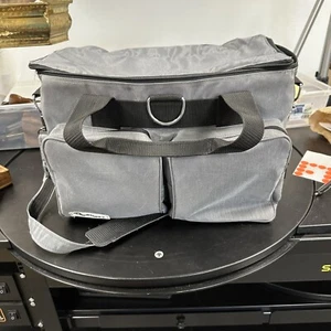 LG Mentorex Summatech Camera Bag Silver Black 18x13x11 Adjustable Strap - Picture 1 of 5