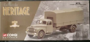 Corgi Classics Collection Heritage Citreon Type 55 Militaire Bache 74001 New - Picture 1 of 3