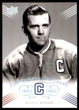 2008-09 UPPER DECK MONTREAL CANADIENS CENTENNIAL CAPTAINS SP MAURICE RICHARD