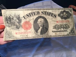 Series 1917 $1 Dollar Bill - Picture 1 of 9
