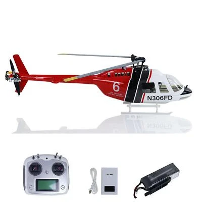 FLYWING RC Scale Army Helicopter 206 V3 RTF Smart Drone Brushless Motor GPS - Image 1 of 4