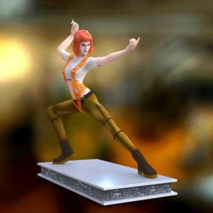1/24 scale resin doll model Kung Fu girl kit unpainted sculpture toy - Picture 1 of 5