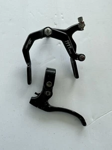 ! Pinza de freno y palanca BMX Odyssey 1999 años 90 negro ¡Limpio!! - Imagen 1 de 4