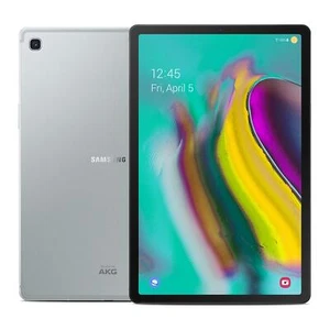 Samsung Galaxy Tab S5e SM-T727V 64GB Wi-Fi+4G Verizon 10.5 Silver Image Burn - Picture 1 of 5