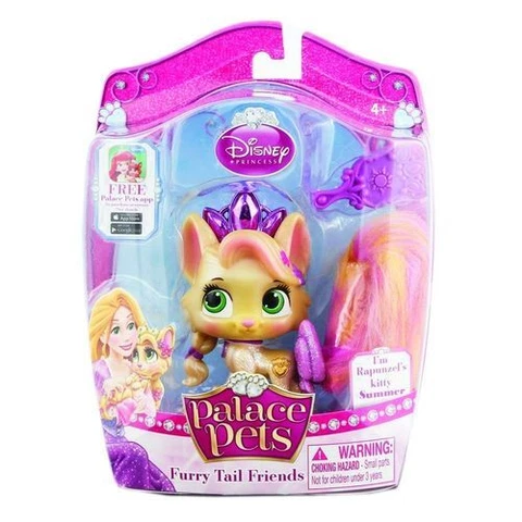 Disney Princess Palace Pets Furry Tail Friends Rapunzel's Kitty Summer Doll Cover
