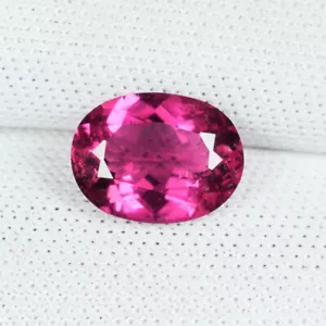 1,37 ct HEISSER GLÄNZENDER BESTER LEBENDIGER ROSA NATÜRLICHER RUBELIT TURMALIN C Vdo 5018 16er - Bild 1 von 2