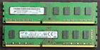 8GB 2x4GB DDR3 1600MHz Desktop 240-pin PC3-12800U - Micron & Samsung