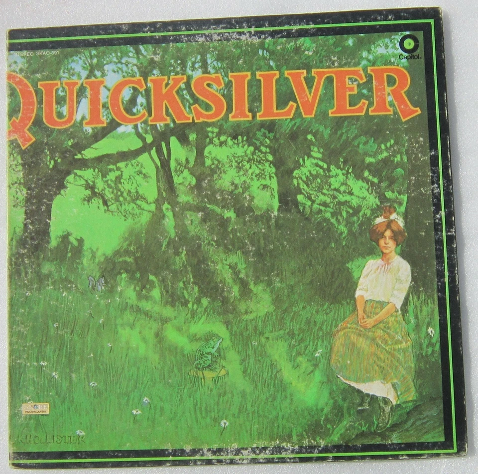 QUICKSILVER MESSENGER SERVICE - SHADY GROVE Original LP Capitol SKAO-391 - Image 1 of 1